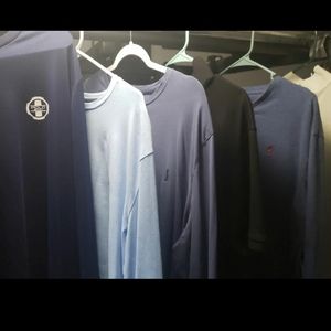 Lot of 6 Polo, Nautica mens shirts sz xl